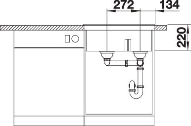 BLANCO PLEON 6 Split UXI